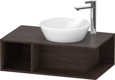 Mueble bajo lavabo para encimera, DE493805353 Castaño oscuro Mate Decoración