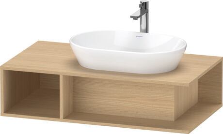 Console vanity unit wall-mounted, DE495903030 Natural oak Matt, Decor