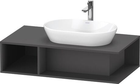 Console vanity unit wall-mounted, DE495904949 Graphite Matt, Decor