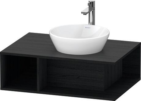 Console vanity unit wall-mounted, DE495801616 Black oak Matt, Decor