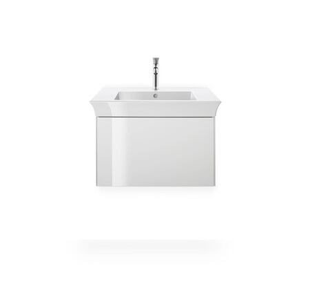 Vanity unit wall-mounted, WT424108585 White High Gloss, Lacquer