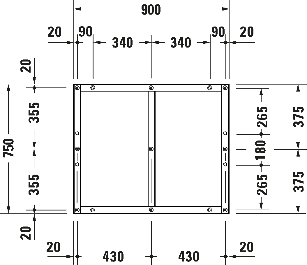 Support frame, 791377