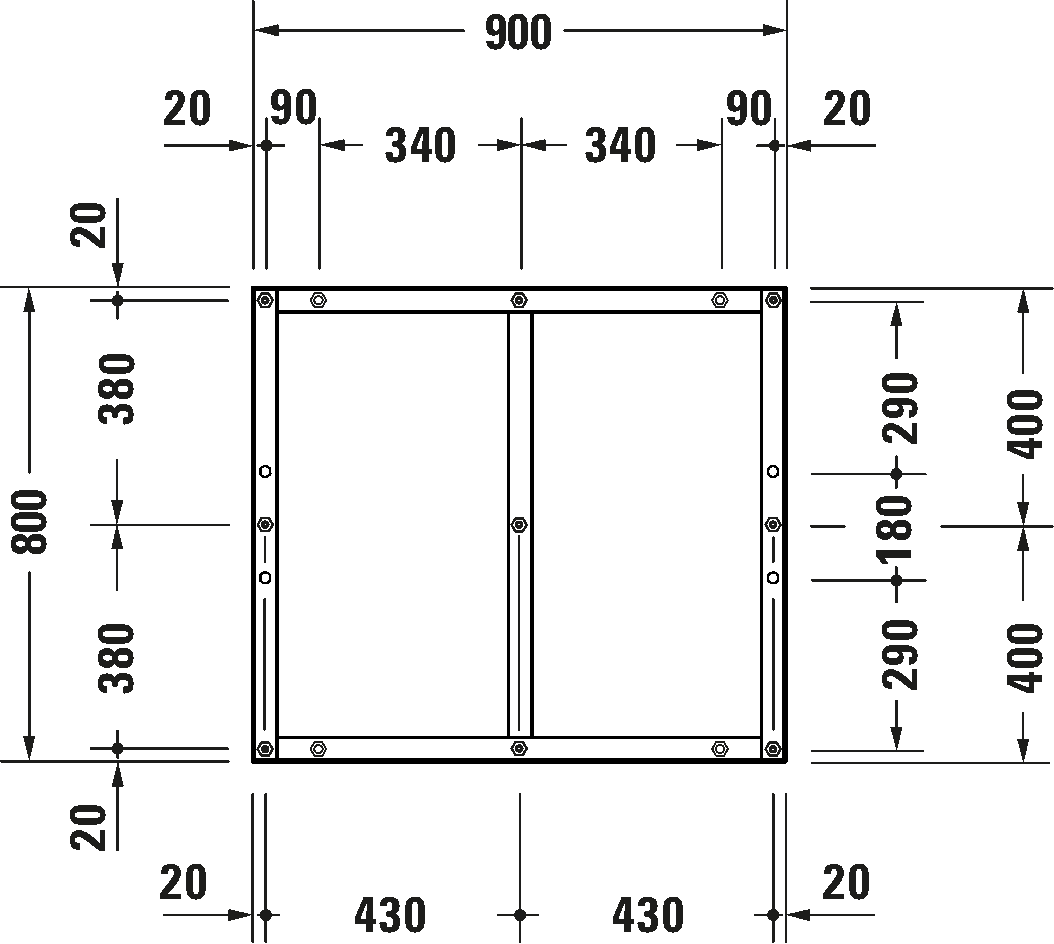 Support frame, 791378