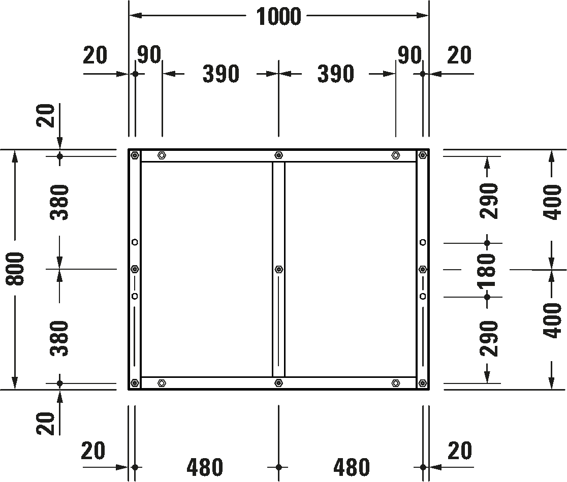 Support frame, 791380