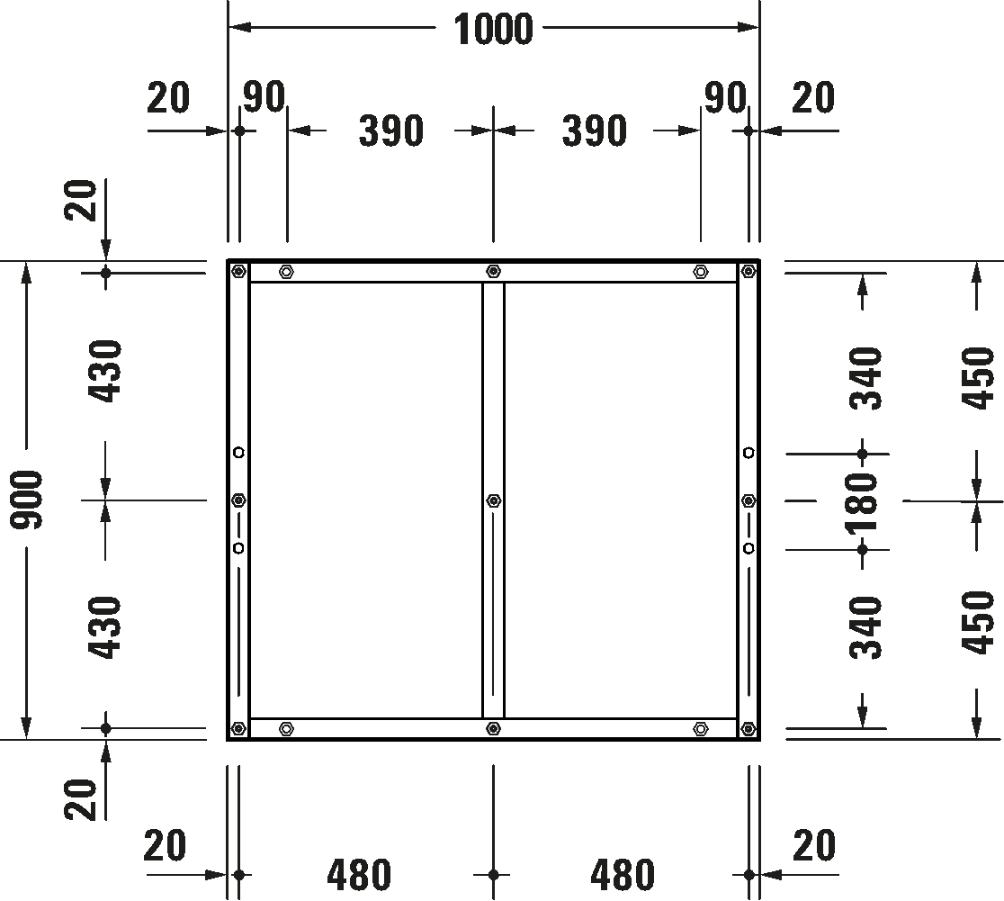 Support frame, 791381