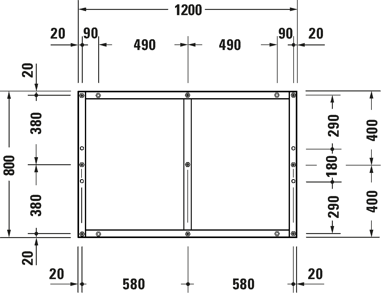 Support frame, 791383