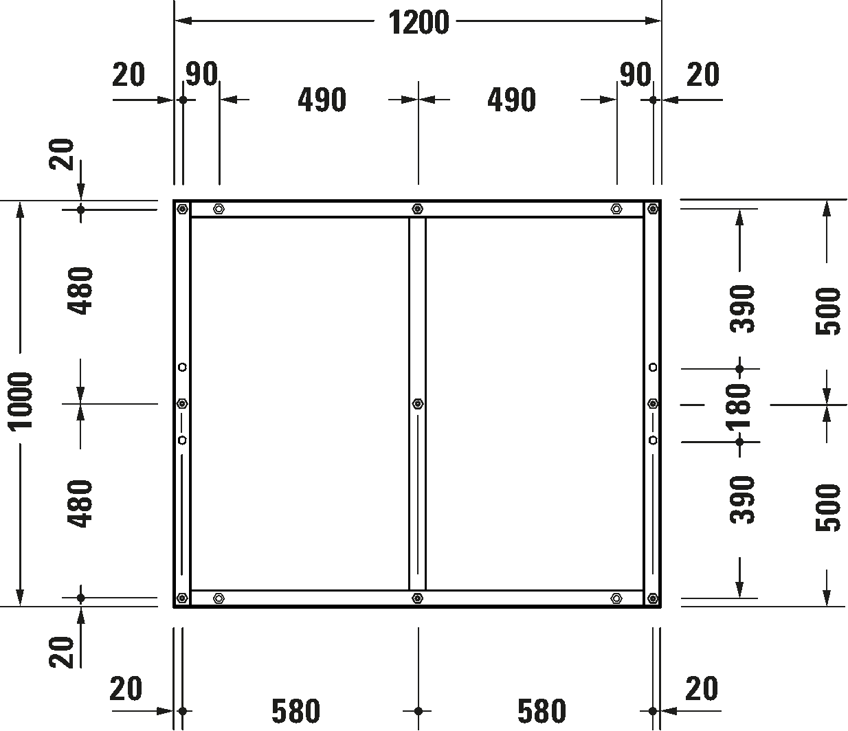 Support frame, 791385