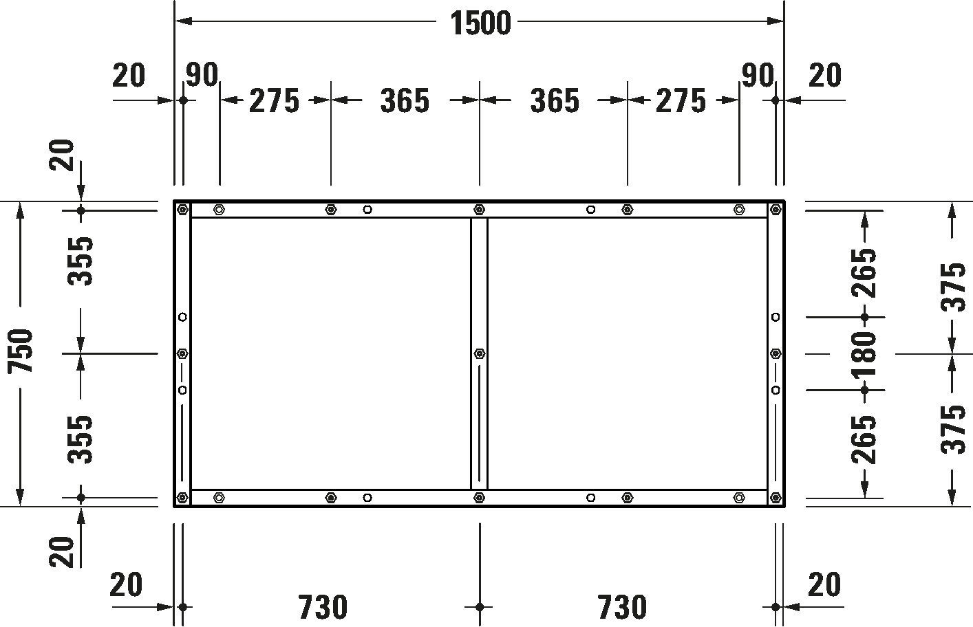 Support frame, 791390