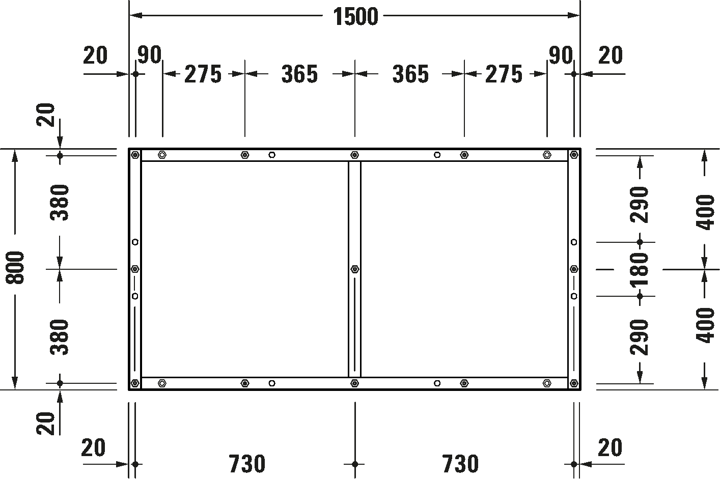 Support frame, 791391