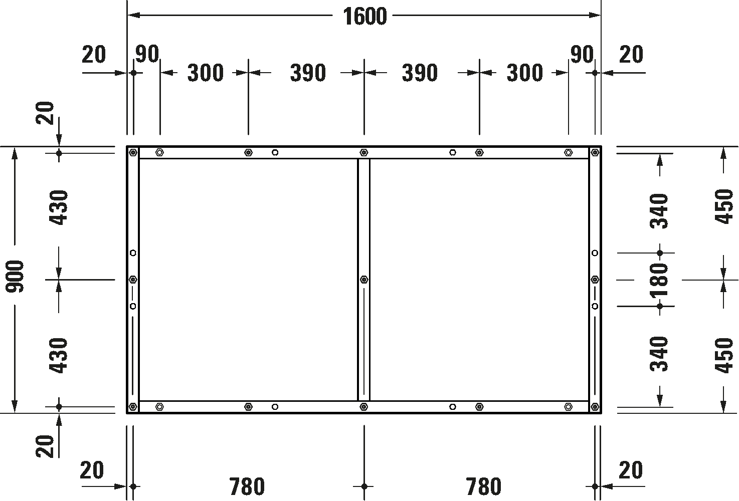 Support frame, 791394