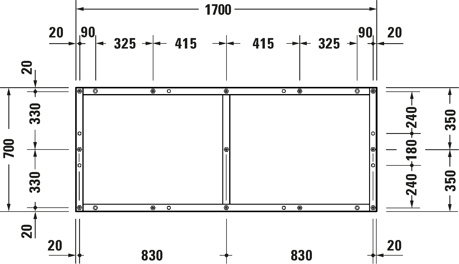 Support frame, 791396