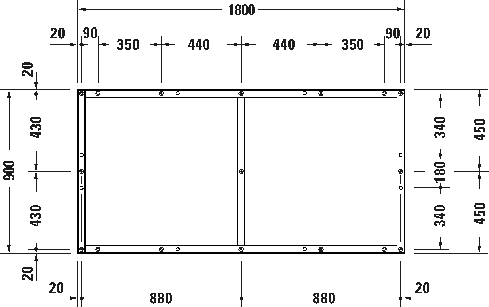 Support frame, 791399