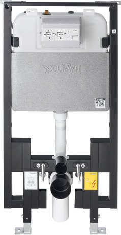 Installation element dry installation for WC, WD1023000061 incl. PVC toilet wall-mounted outlet bend DN 90/90