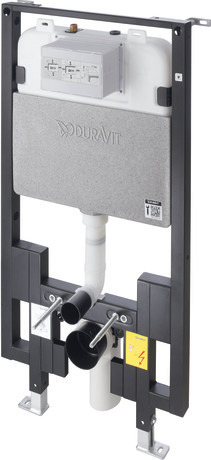 Installation element dry installation for WC, WD1023000061 incl. PVC toilet wall-mounted outlet bend DN 90/90