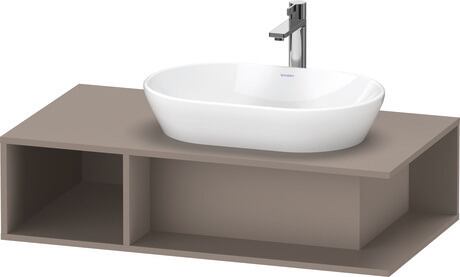 Console vanity unit wall-mounted, DE495904343 Basalte Matt, Decor