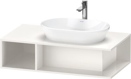 Console vanity unit wall-mounted, DE495902222 White High Gloss, Decor