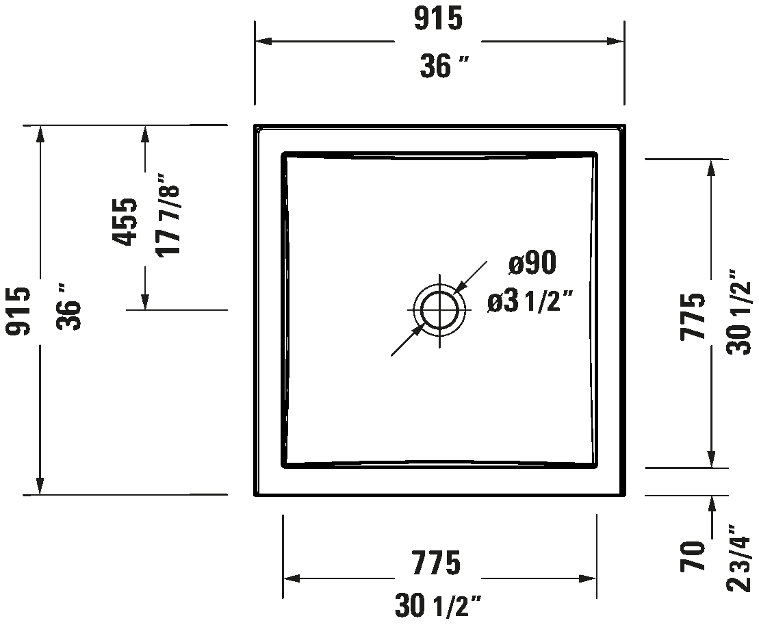 Shower Base, 720252