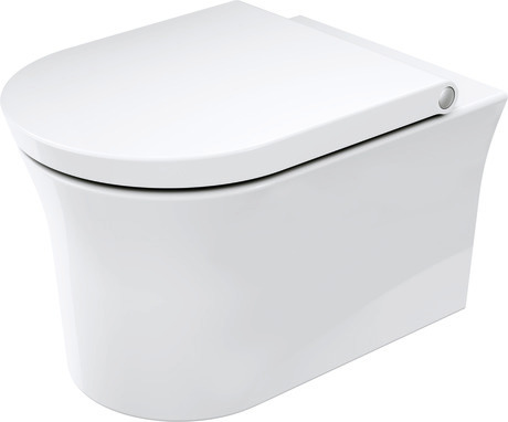 Wall-mounted toilet HygieneFlush, 2576092000 White High Gloss, HygieneGlaze