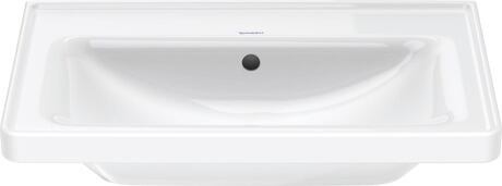 Washbasin, 2367650060 White High Gloss, Number of washing areas: 1 Middle