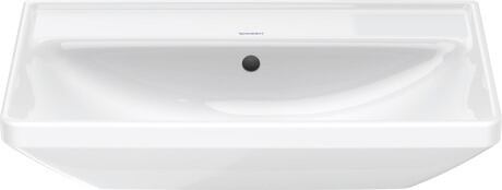 Washbasin, 2366650060 White High Gloss, Rectangular, Number of washing areas: 1 Middle