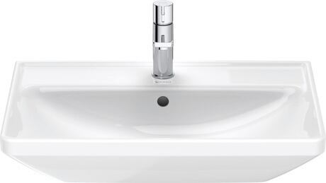 Washbasin, 2366650000 White High Gloss, Rectangular, Number of washing areas: 1 Middle, Number of faucet holes per wash area: 1 Middle