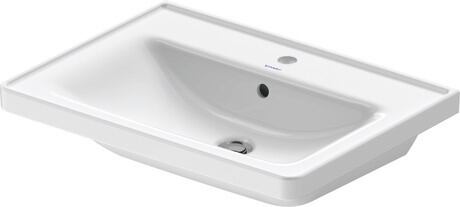 Washbasin, 2367650000 White High Gloss, Number of washing areas: 1 Middle, Number of faucet holes per wash area: 1 Middle