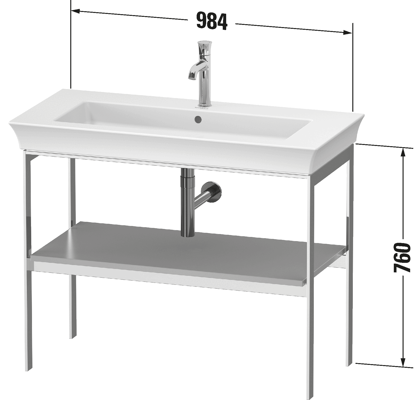 Metal console, WT4541