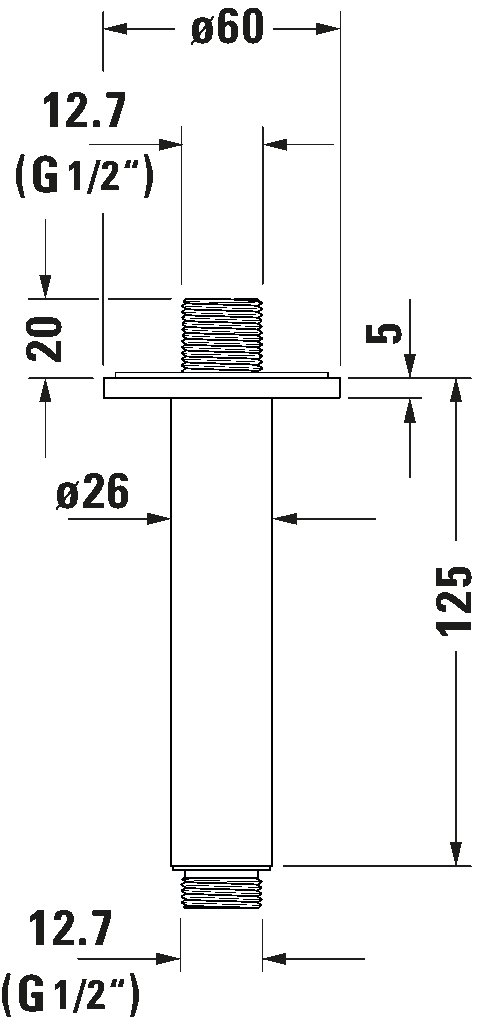 Shower arms, UV0670022