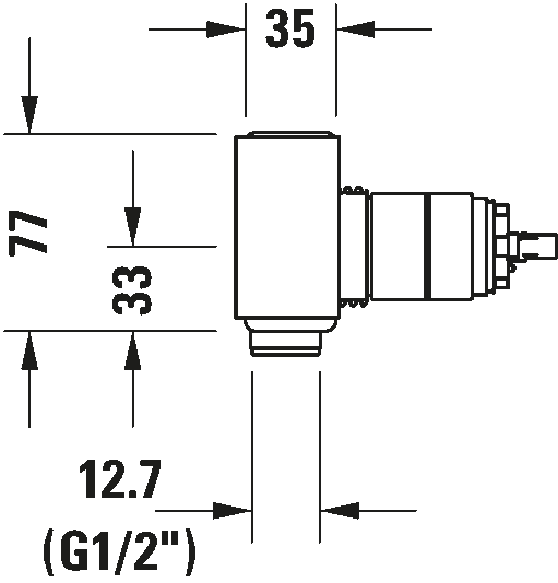 Basic Set for basin mixer concealed, GK1900002