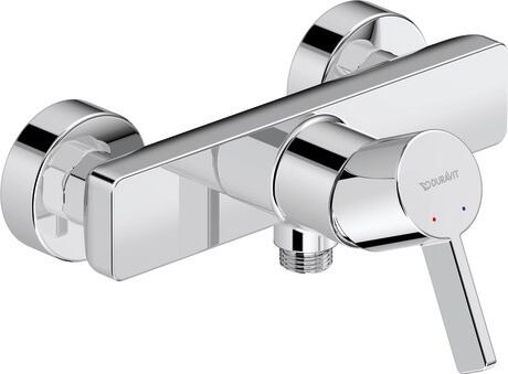 Single lever shower mixer for exposed installation, DE4230000010 Connection type for water supply connection: S-connections, Centre distance: 150 mm ± 20 mm, recommended operating pressure: 1 - 5 bar