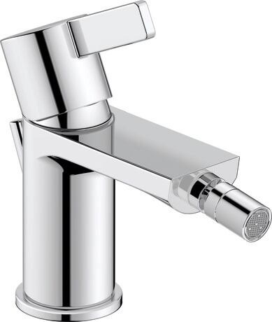 Single lever bidet mixer, DE2400001010 Flow rate (3 bar): 5,5 l/min