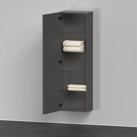 Semi-tall cabinet, DE011804949 Graphite Matt, Decor