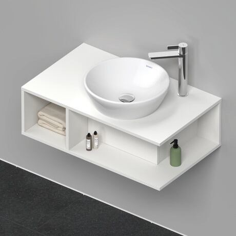 Console vanity unit wall-mounted, DE493801818 White Matt, Decor