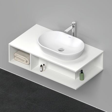 Console vanity unit wall-mounted, DE495901818 White Matt, Decor