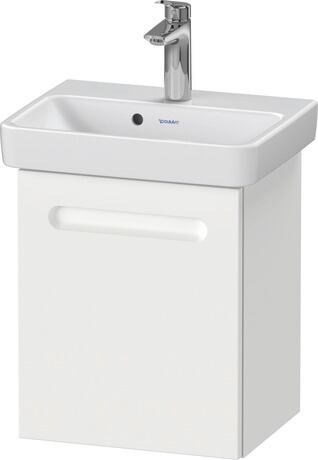 Vanity unit wall-mounted, N14266L18180000 Front: White Matt, film, Corpus: White Matt, Decor