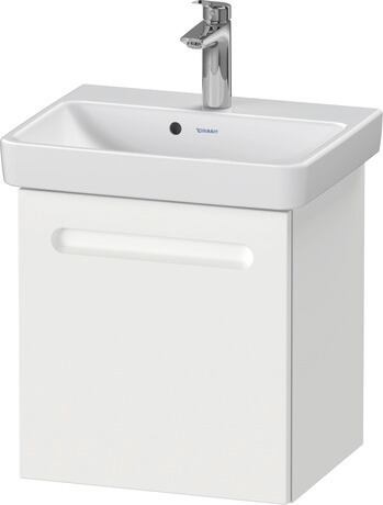 Vanity unit wall-mounted, N14267L18180000 Front: White Matt, film, Corpus: White Matt, Decor