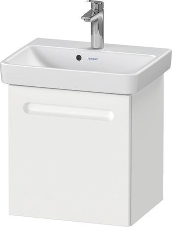 Vanity unit wall-mounted, N14267R18180000 Front: White Matt, film, Corpus: White Matt, Decor