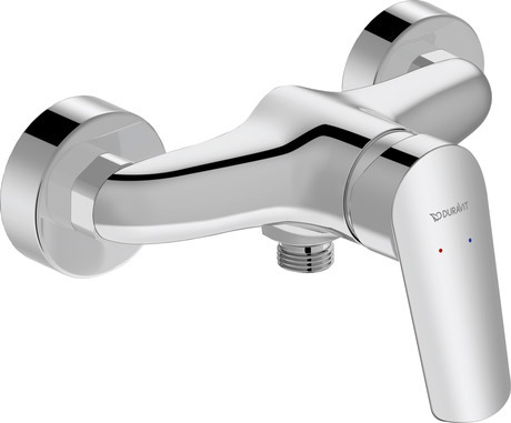 Single lever shower mixer for exposed installation, N14230000010