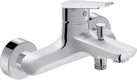 Single lever bathtub mixer for exposed installation, N15230000010