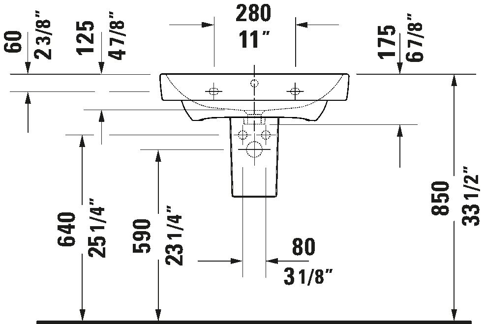 Wall Mounted Sink, 237565