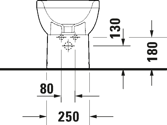 Floorstanding bidet, 229710