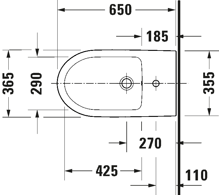 Floorstanding bidet, 229710