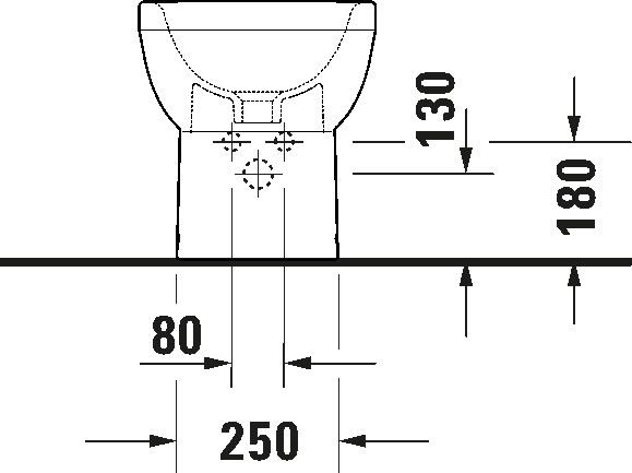 Floorstanding bidet, 229610