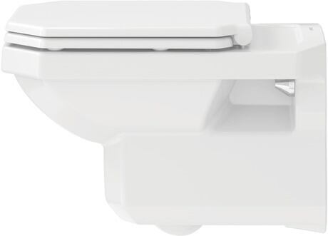 Wall-mounted toilet, 0182090000 White High Gloss, Flush water quantity: 6 l