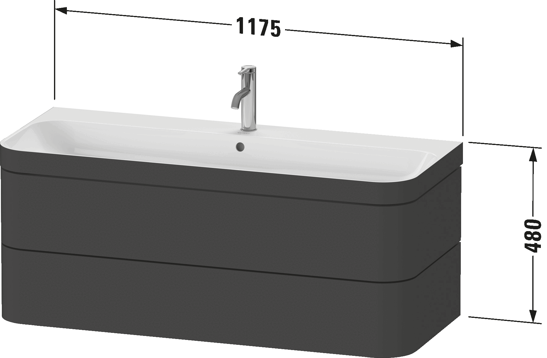 c-bonded set wall-mounted, HP4639 E/N/O