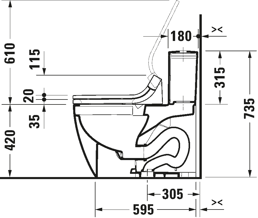 One-piece toilet, 201301