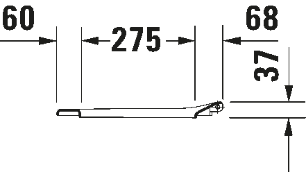 WC-Sitz Duraplus, 006681