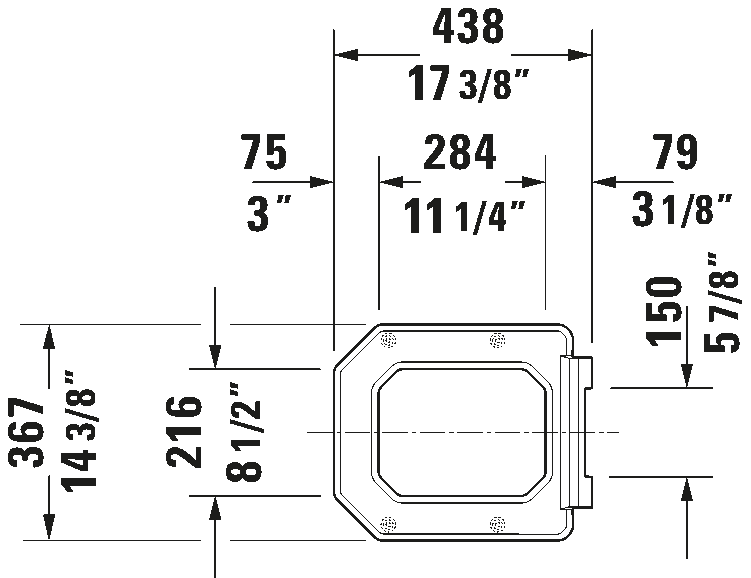 Toilet Seat, 006489