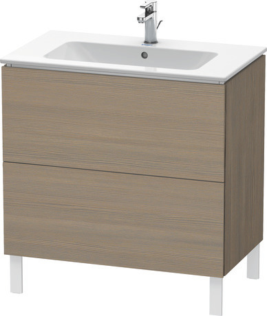 Vanity unit floorstanding, LC662603535 Oak terra Matt, Decor