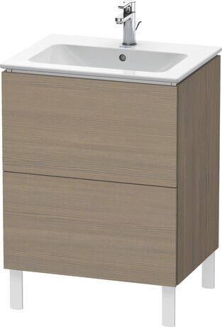 Vanity unit floorstanding, LC662503535 Oak terra Matt, Decor